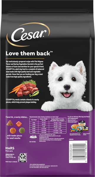 Cesar dog food puppy breed hot sale