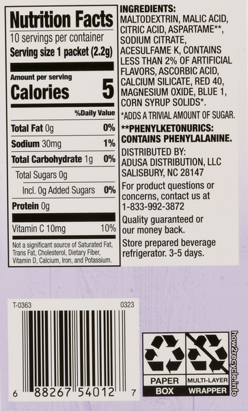Back of Pack