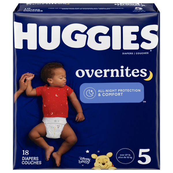 Huggies Little Movers Disney Size 4 Diapers 22-37 lbs - 22 ct pkg