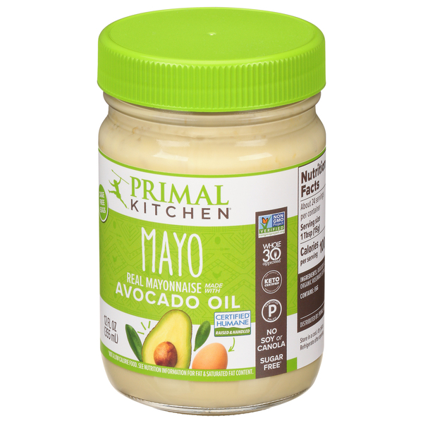 Primal Kitchen Mayo with Avocado Oil - 12 oz jar