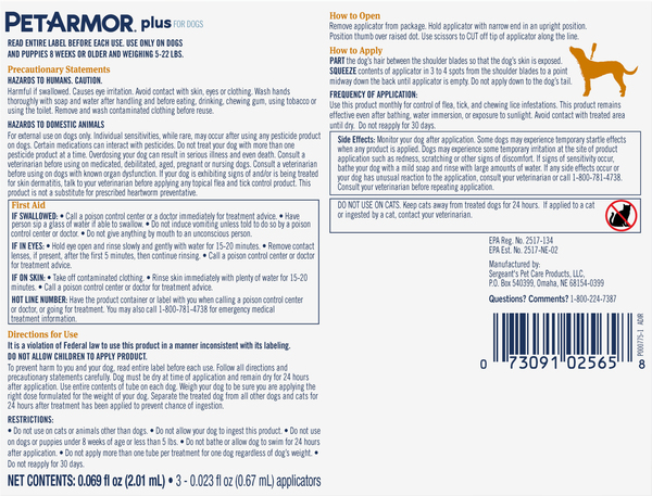 Back of Pack