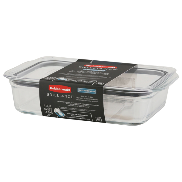 Rubbermaid Brilliance Glass Food Container (1 ct)