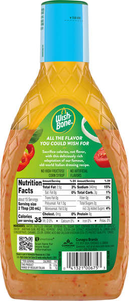 Wishbone italian dressing top mix