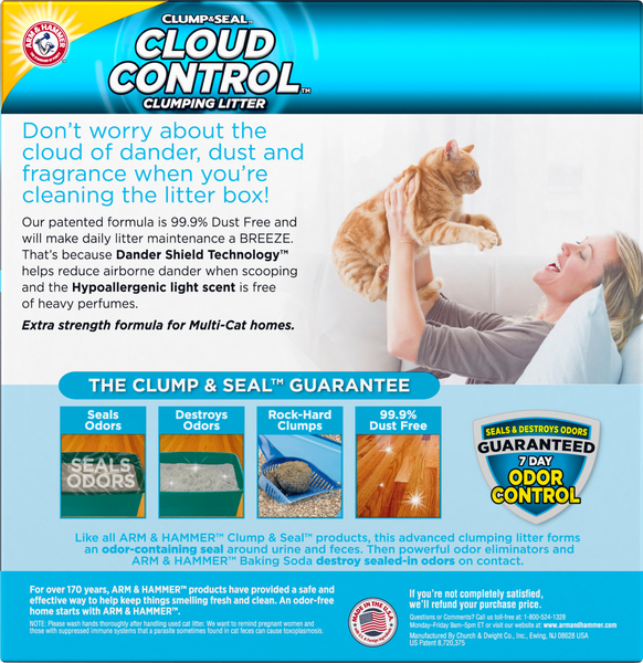 Arm and hammer cat litter cloud control cheap