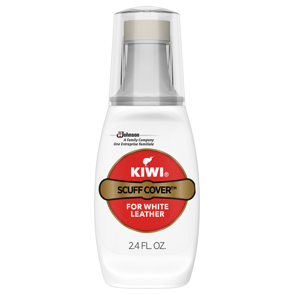 Kiwi Scuff Cover For White Leather 2.4 oz btl Stop Shop