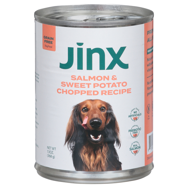 Salmon and sweet potato wet hot sale dog food