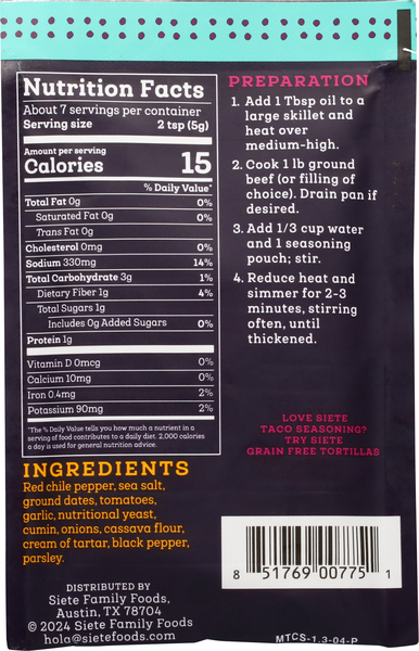 Back of Pack
