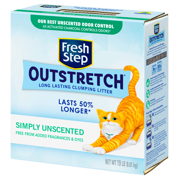 Fresh Step Outstretch Concentrated Clumping Litter Simply