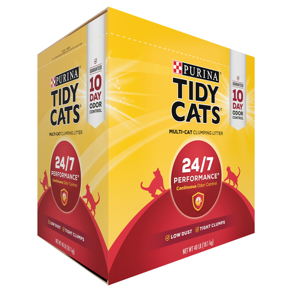 Tidy cat clumping sales litter 40 lb