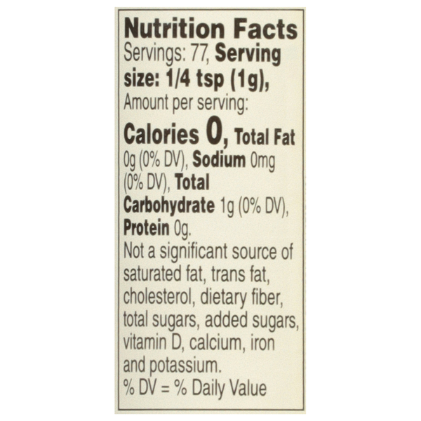 Nutritional Panel
