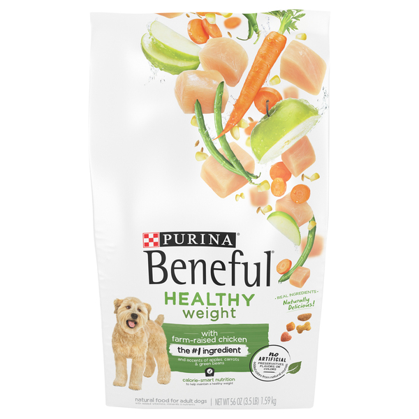 Beneful healthy shop weight dog food