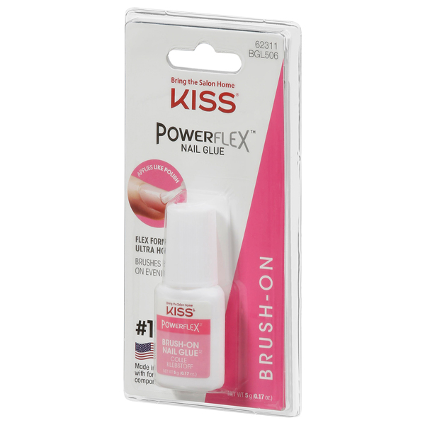 Kiss Powerflex Brush On Nail Glue