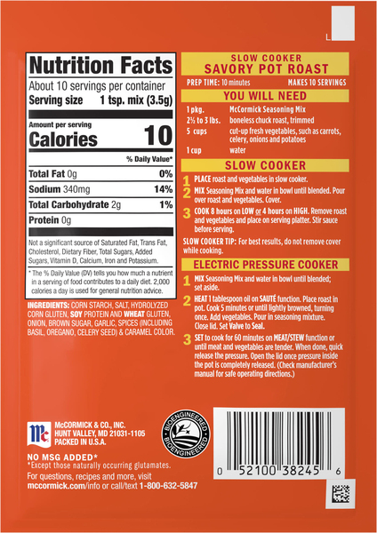 Back of Pack