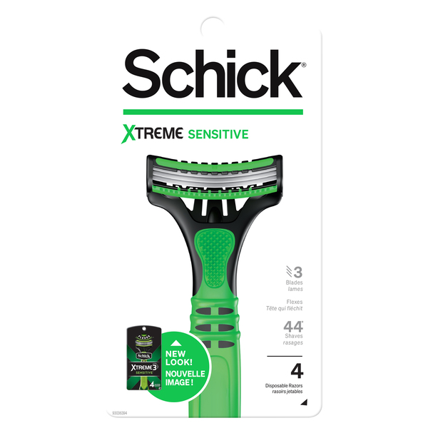 お歳暮 のし Disposable Blades 3 Sensitive Xtreme Schick Razors ct 4 - アクセサリー