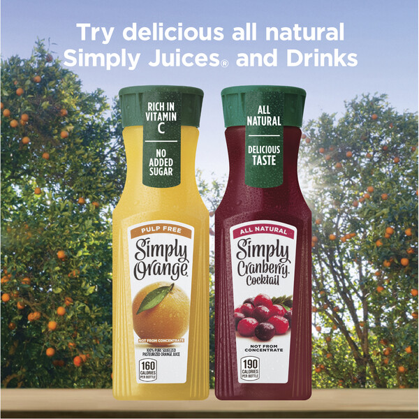 Simply store cranberry juice