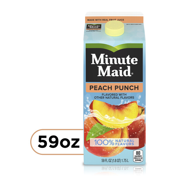 Minute Maid Peach Punch 59 oz ctn MARTIN S