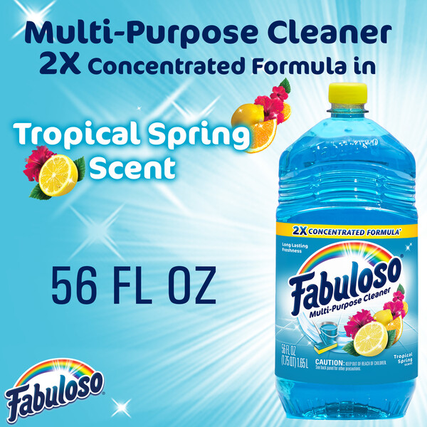 Fabuloso Multi-Purpose Cleaner, Passion of Fruits 56 fl oz, Shop
