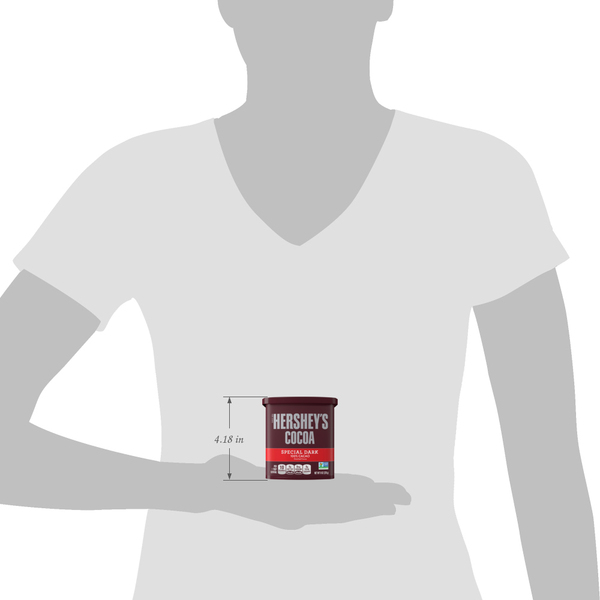 Hershey's Special Dark Dutched Cocoa 100% Cacao Powder - 8 Hershey's Special Dark Dutched Cocoa 100% Cacao Powder - 8