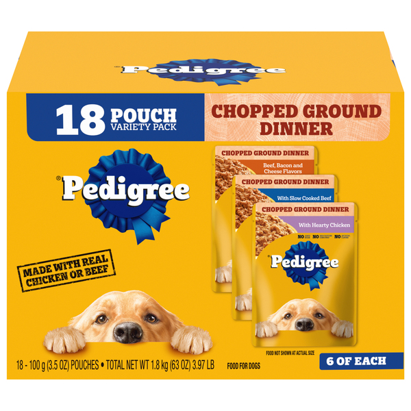 Types of pedigree dog food new arrivals