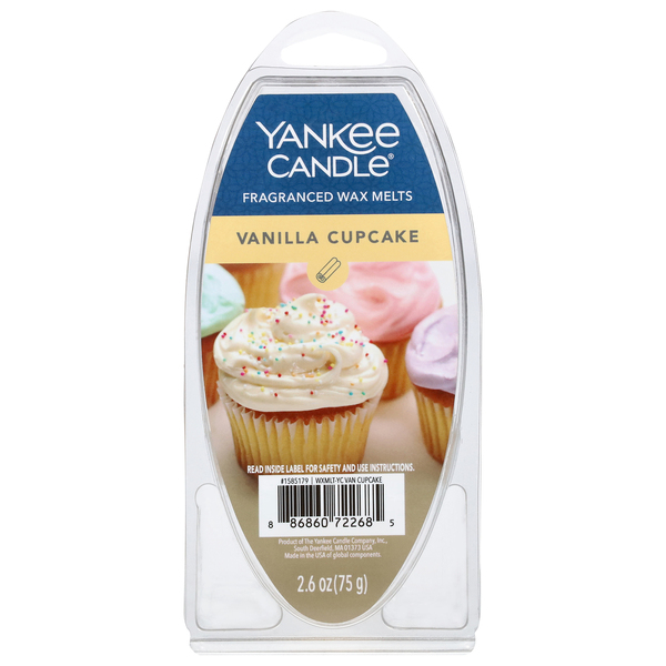 Yankee Candle Vanilla Cupcake Fragranced Wax Melts - 2.6 oz pkg