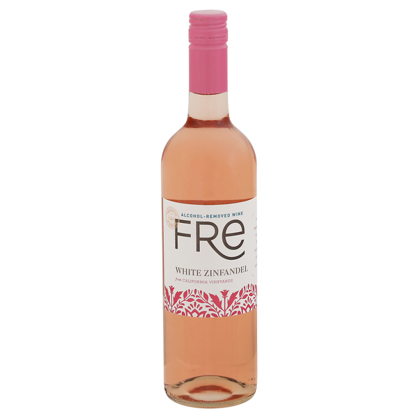 FRE Alcohol Removed California White Zinfandel Wine 750 ml btl
