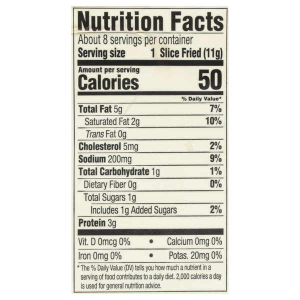 Nutritional Panel