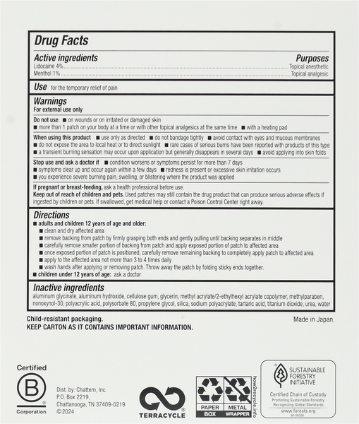 Back of Pack