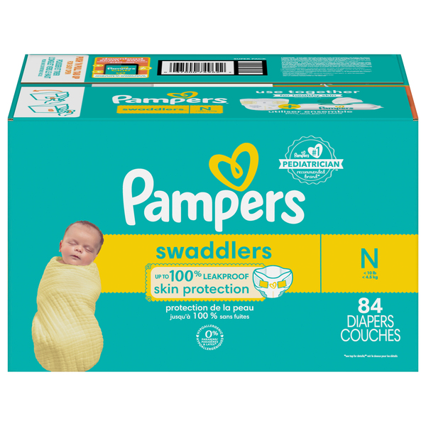 Pampers swaddler newborn outlet