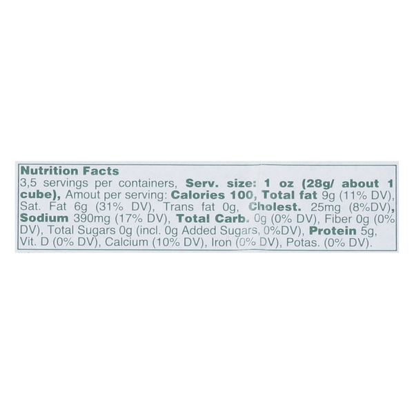 Nutritional Panel