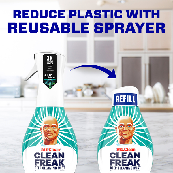 Mr. Clean Clean Freak Deep Cleaning Mist with Unstopables Fresh - 16 oz btl