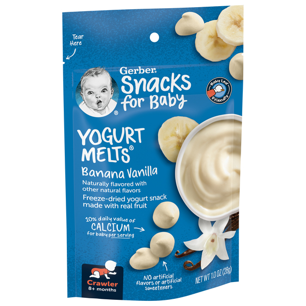 Gerber yogurt blends blueberry hotsell