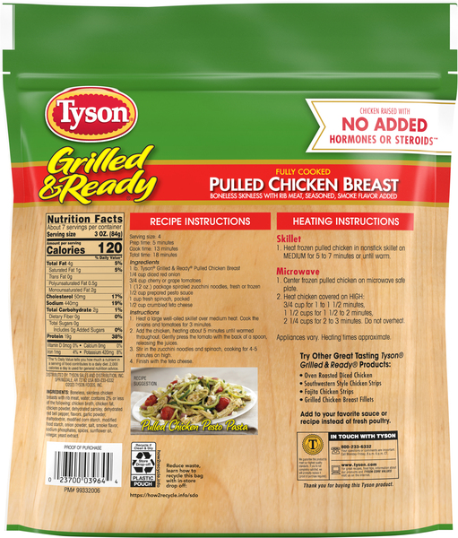 Tyson grilled and ready chicken hot sale