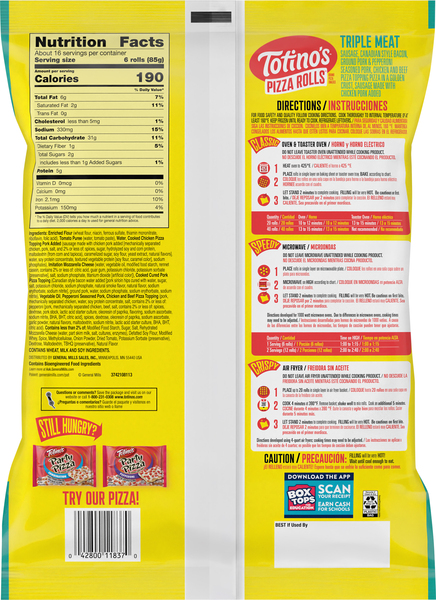 Back of Pack