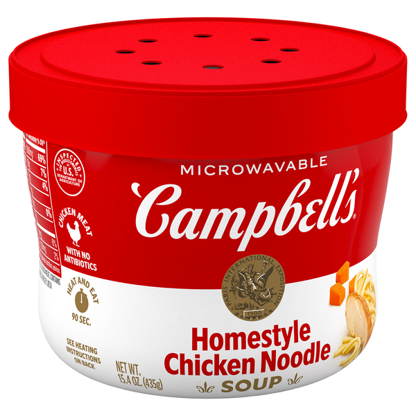 Campbell's Homestyle Chicken Noodle Soup, 15.4 oz - Jay C Food Stores