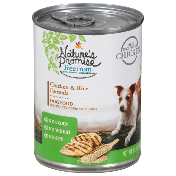 Nature's promise dog food stop and shop store