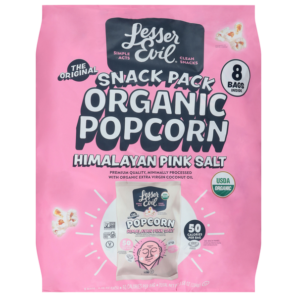 Photo of Homemade LesserEvil Popcorn Snack Pack Himalayan Pink Salt Organic Recipe: A Healthier, Customizable Twist