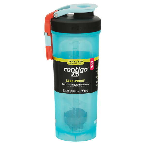 Contigo Fit Shake Go Mixer Bottle Green 28 oz 1 ea GIANT