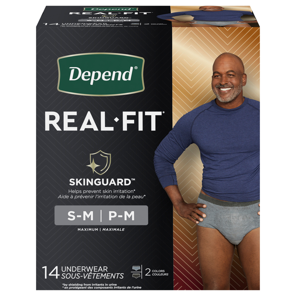 Depends for outlet men