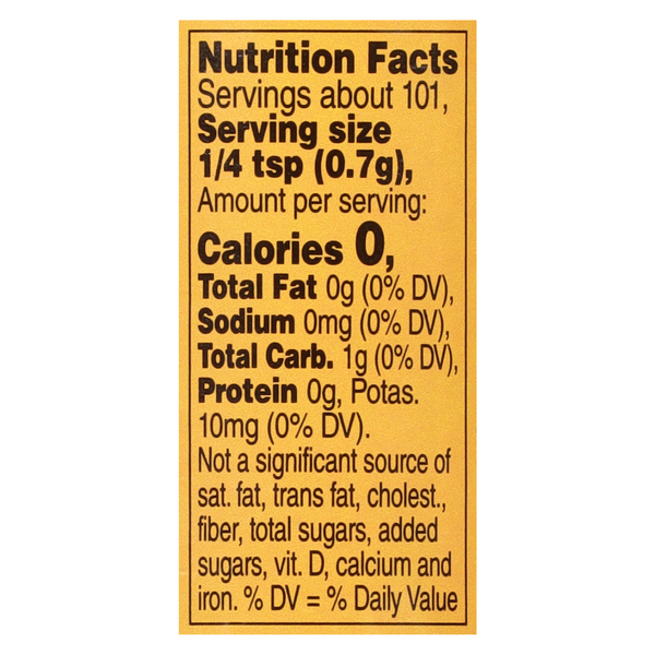 Nutritional Panel