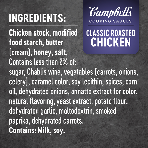 Campbell's Cooking Sauces Garlic Honey Mustard - 11 oz pkg