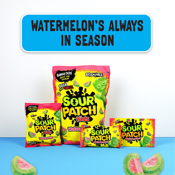 Sour Patch Kids Candy, Soft & Chewy, Watermelon, Family Size - 28.8 oz