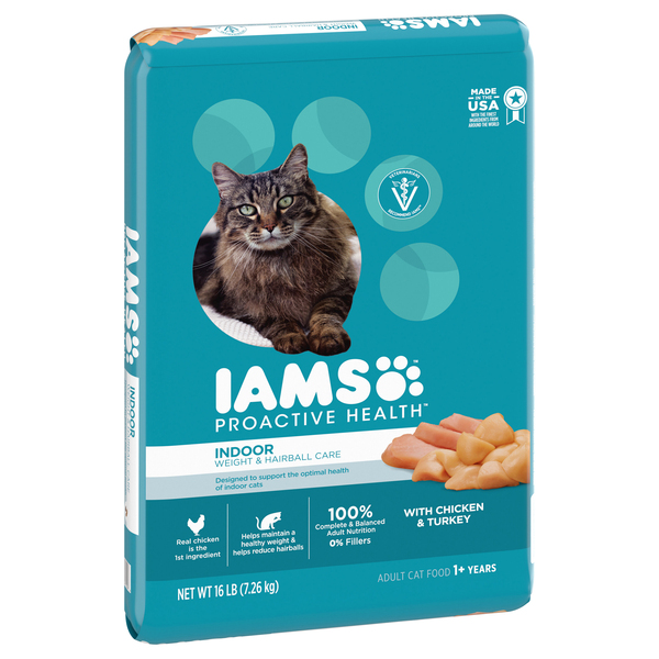 Iams cat best sale food 16 lbs