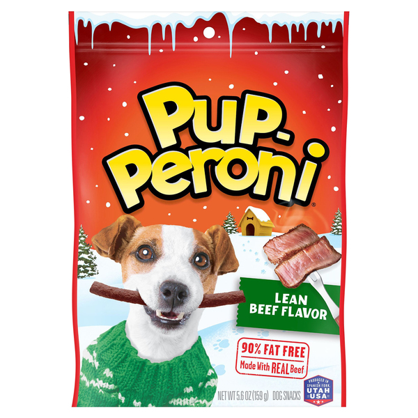 Pup Peroni Dog Snacks Beef 90 Fat Free 5.6 oz pkg MARTIN S