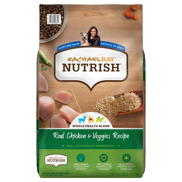 Rachael Ray Nutrish Dry Dog Food Chicken Veggies Recipe Natural