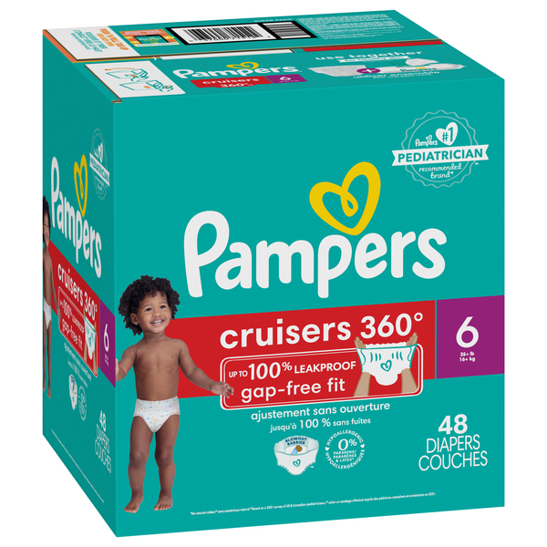 Pampers cruisers 360 fit size 6 new arrivals