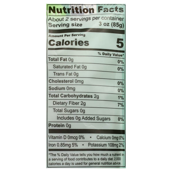 Nutritional Panel