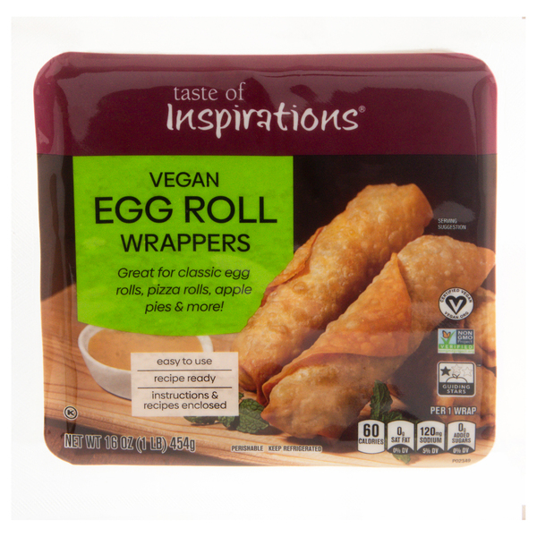 Vegan egg roll wraps discount