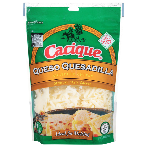 Cacique Queso Quesadilla Mexican Style Shredded Cheese - 7 oz bag