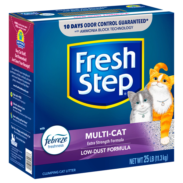 Fresh step multi cat litter 42 lb best sale