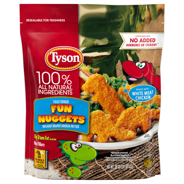 Tyson naturals new arrivals grilled chicken nuggets
